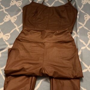 Brown Women's Jumpsuit